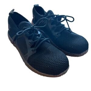 Indestructible Shoes Men’s Size 10 Black Steel Toe Work Sneakers Mesh Safety